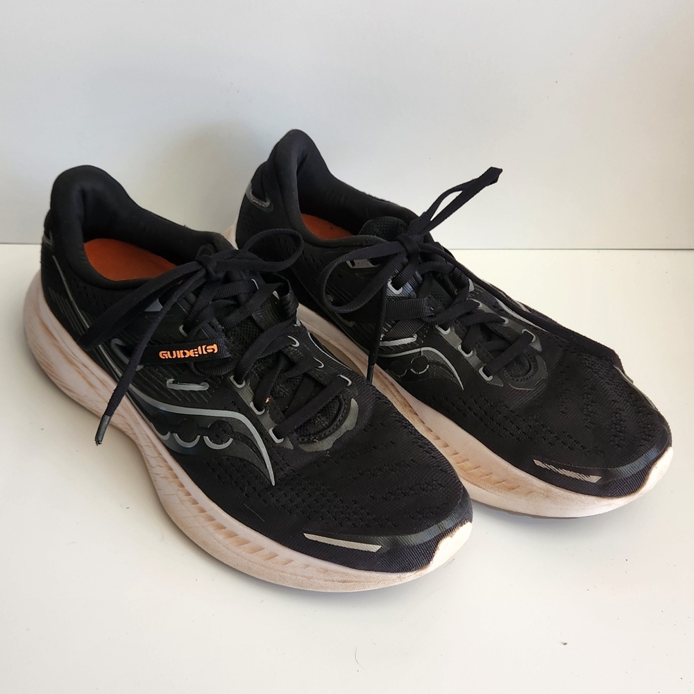 Saucony GUIDE 16 Black Running Shoes
